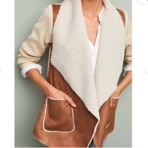 Anthropologie Moth Sherpa Jacket Sz XS